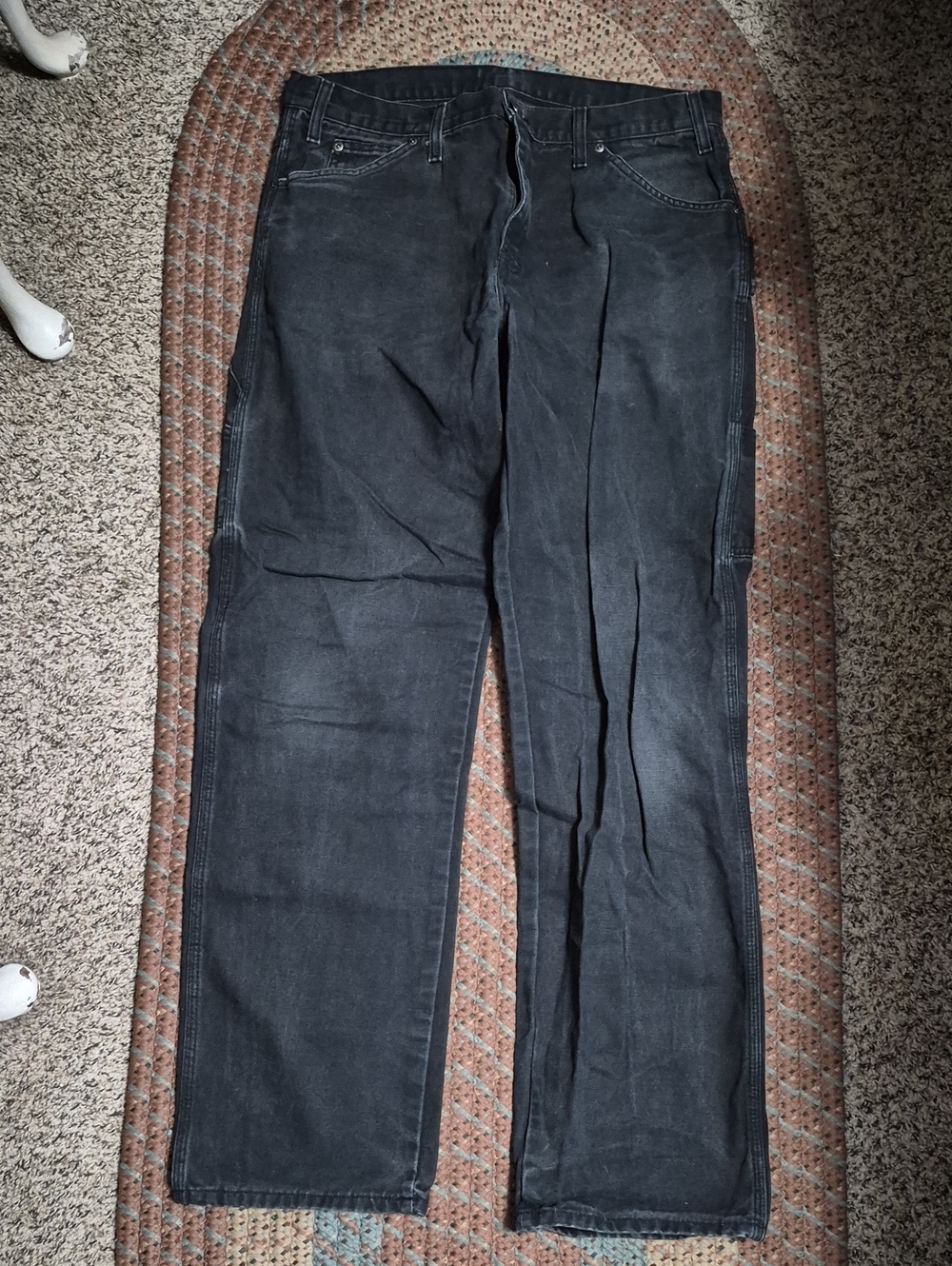 Dickies Black Cargo Work Pant